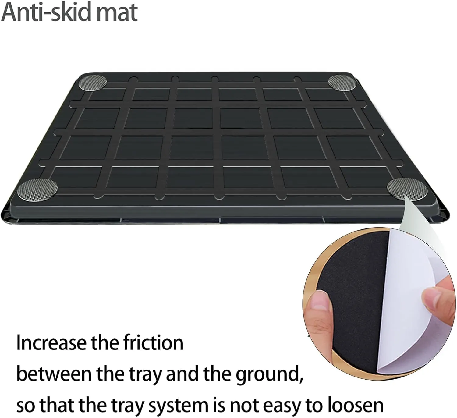 23 x 19 in Pet Potty Grass Mat with Tray, Complete Potty System for Indoor/Outdoor Puppy Training, Reusable Pet Litter Box Training Pads is Easy to Clean Good and Use