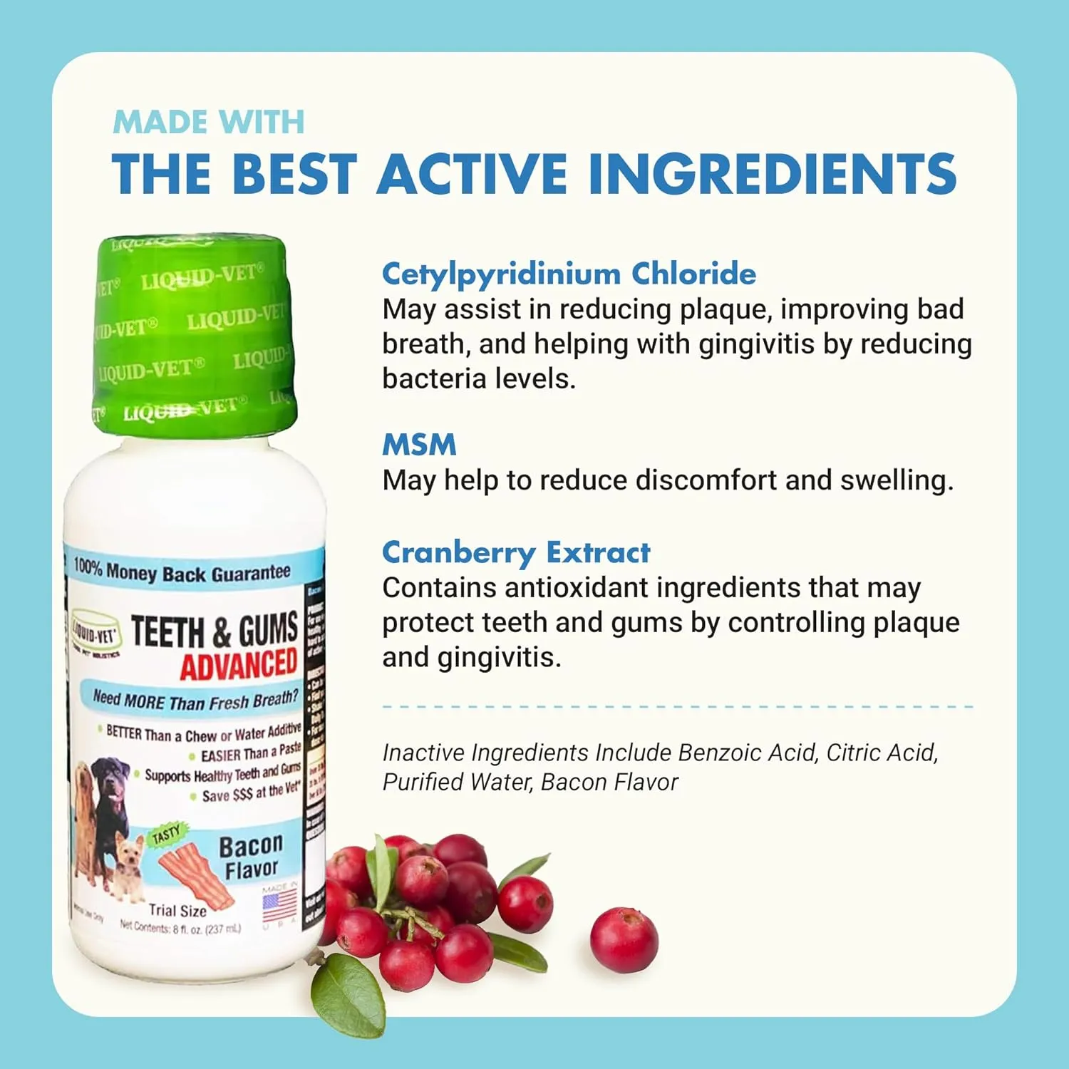 Advanced Teeth & Gums Supplements for Dogs | Dental Care for Dogs | Oral Mouth Care | Tartar   Plaque   Gingivitis