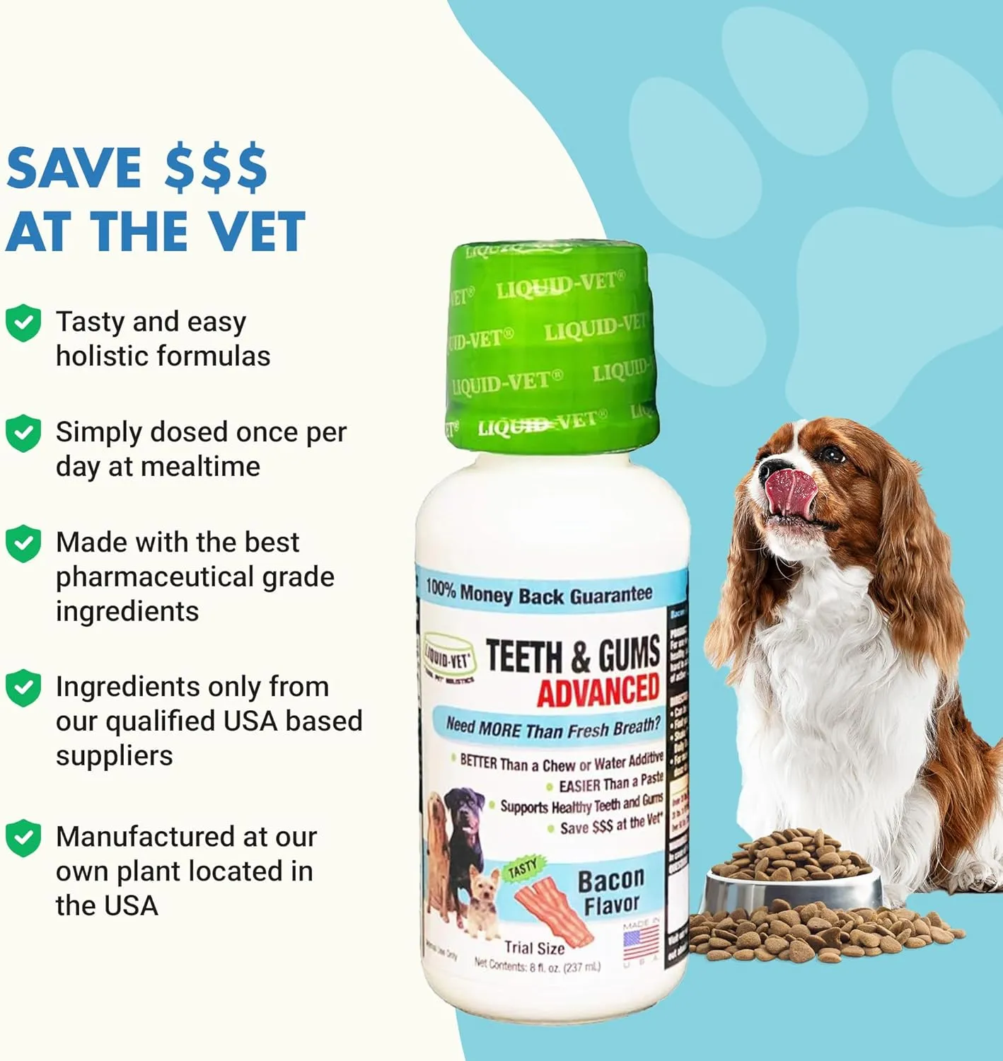 Advanced Teeth & Gums Supplements for Dogs | Dental Care for Dogs | Oral Mouth Care | Tartar   Plaque   Gingivitis