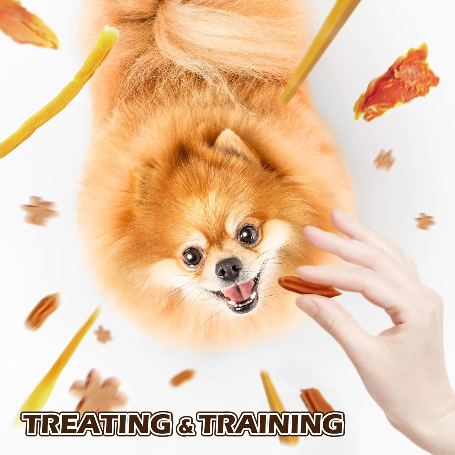 Afreschi Soft Turkey Stick Dog Treats  6oz, USA-Sourced, All-Natural, Hypoallergenic, High-Protein, Low-Fat, Healthy & Easily Digestible, Puppy & Training Snack
