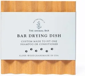 Eco-Friendly Self-Draining Soap Dish for Shampoo & Conditioner Bars  Handmade in USA Natural Alder Wood Bar Holder & Drying Tray, Sustainable, Biodegradable, Plastic-Free, Beautiful & Functional