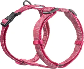 Embark Illuminate Reflective Dog Harness Easy On/Off, No Choke, No Pull Be Seen from All Angles Large Dog Harness. Pink
