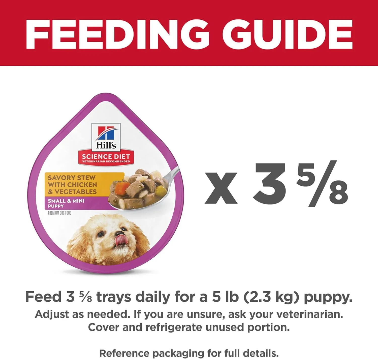 Hill's Science Diet Puppy Small Paws Savory Stew Chicken & Vegetables Canned Wet Dog Food, 3.5 oz., Case of 12