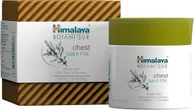 Himalaya Botanique Chest Balm P.M., Soothing, Calming and Comforting Care for Restful Nights, 1.76 oz