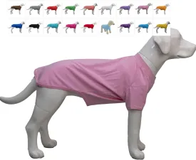 Lovelonglong Bulldog Clothes Dog Clothing Blank T-Shirt Tee Shirts for French Bulldog English Bulldog American Pit Bull Pugs 100% Cotton Skin Care Pink B-M
