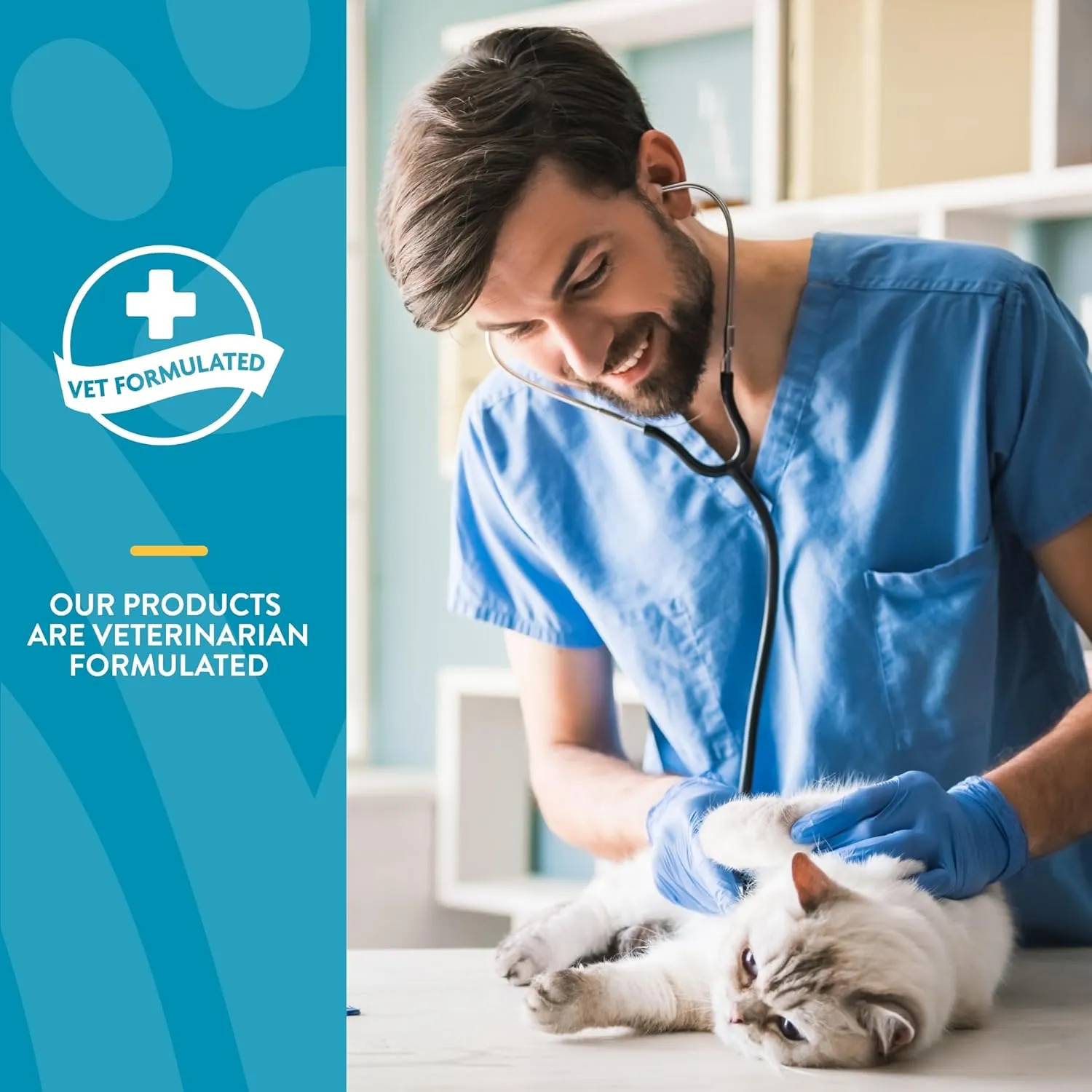 NaturVet Quiet Moments Calming Aid Cat Supplement Plus Melatonin  Helps Reduce Stress in Cats  for Pet Storm Anxiety, Motion Sickness, Grooming, Separation, Travel  50 Ct. Soft Chews
