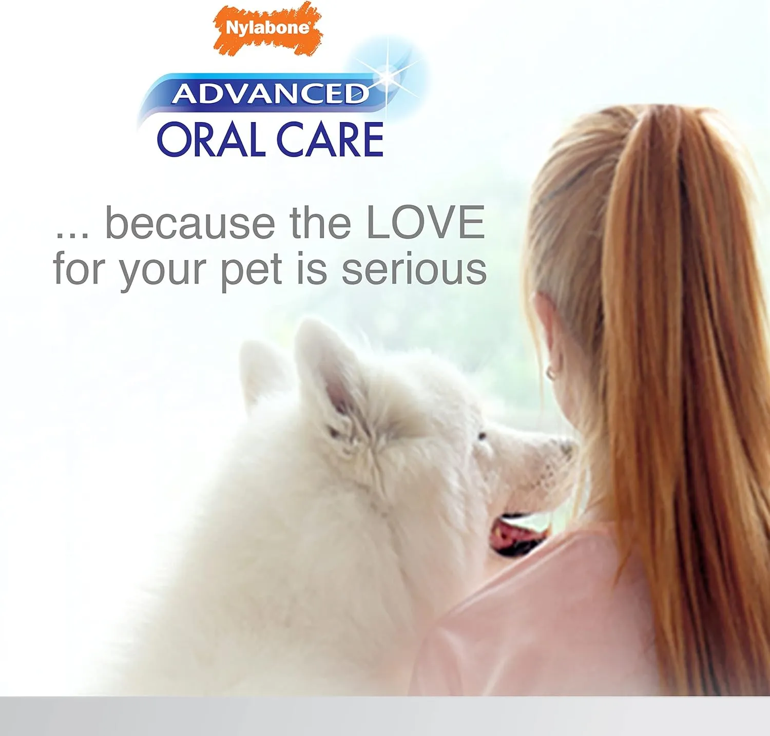 Nylabone Advanced Oral Care Senior Dog Dental Kit Bacon Flavor Small