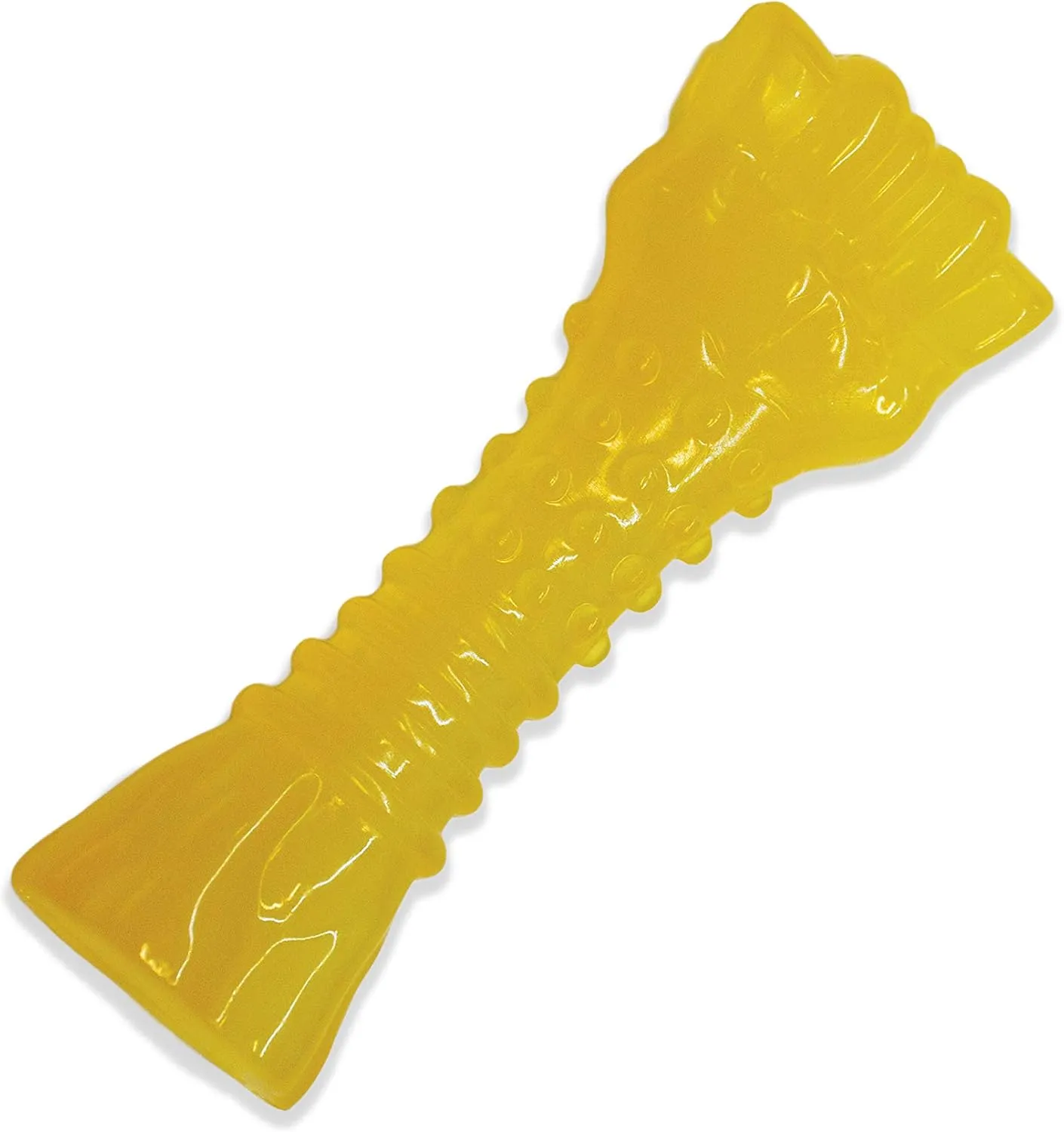 Nylabone Freezer Knuckle Bone Puppy Chew Toy, Soothing Teething Toys for Puppies, Color Changing, Lamb & Apple Flavor, Small - Up to 25 lbs, 1 Count