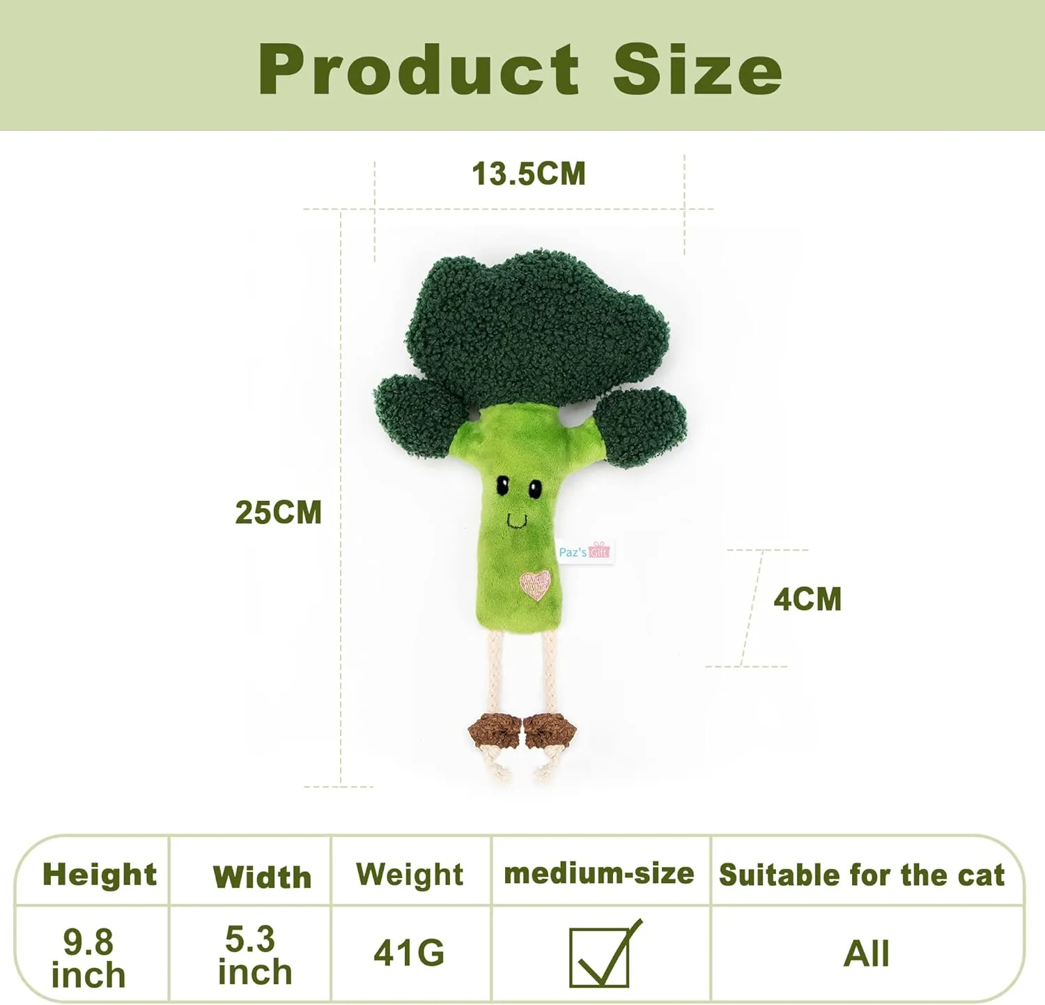 PAZ'S GIFT Cat Plush Toy Chewy Indoor Catnip Stuffed Plush Soothing Kitten Separation Anxiety cat Teething Chew Toy Interactive Anti-Bite Organic Cat Kick Toy Reduce Boredom Cute Muppets