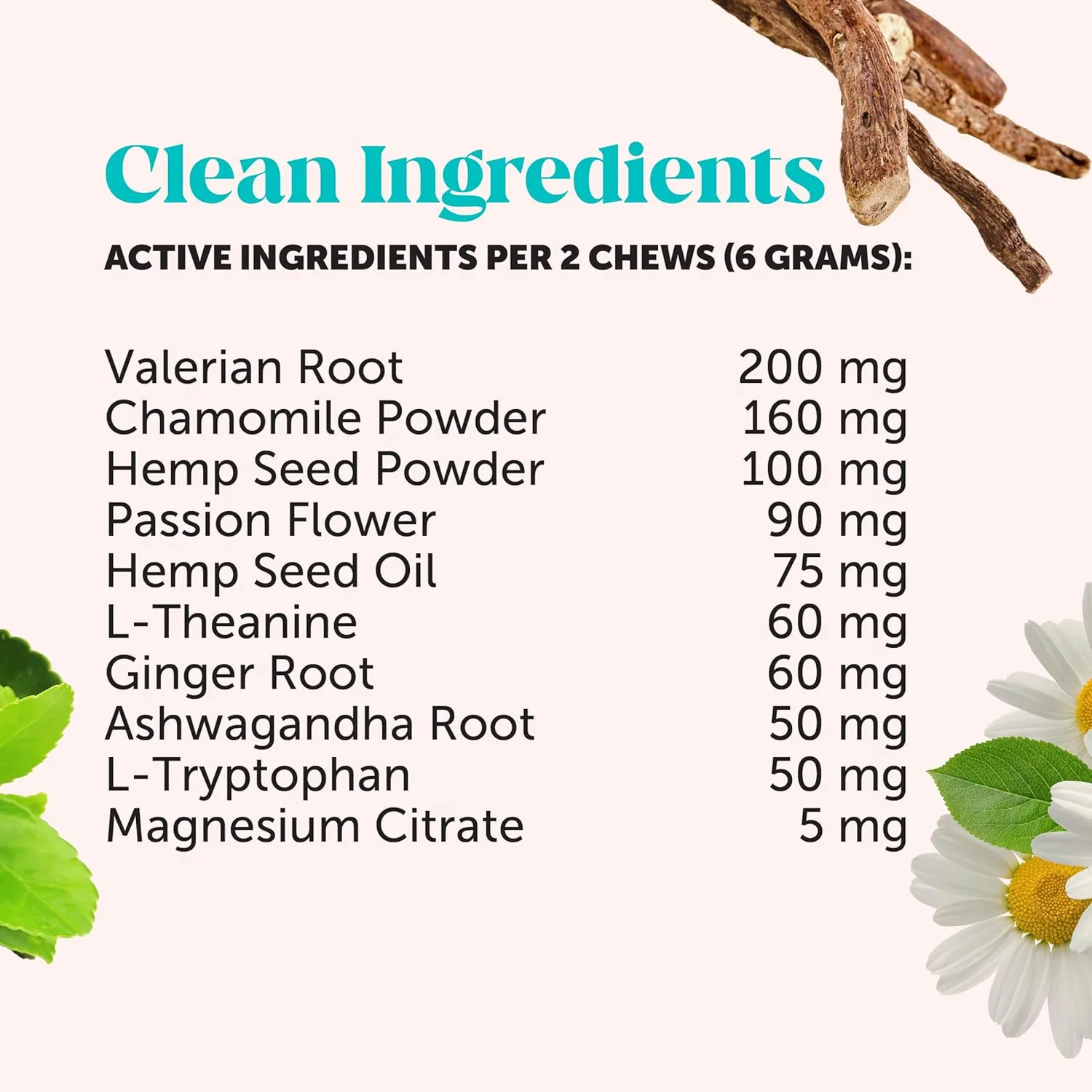 Pet Honesty Natural Hemp Calming Chews for Dogs - Dog Anxiety Relief - Calming Aid Supplement with Valerian Root, Chamomile,   Magnesium - Stress, Separation & Thunder Support - (Beef Liver, 90 Count)