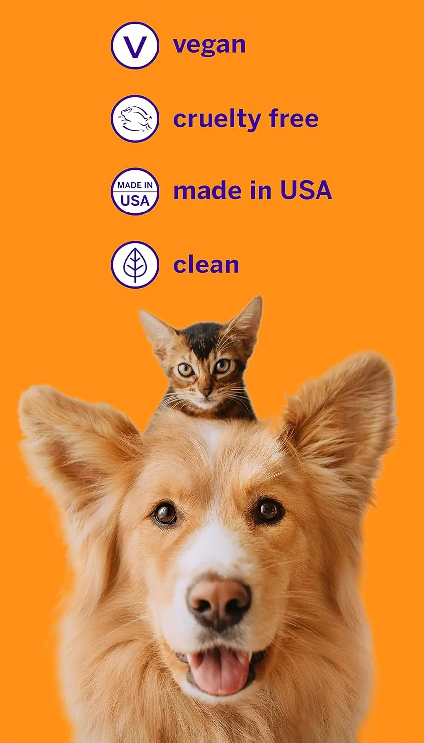 Petsmile Professional Pet Teeth Brushing Kit for Cats & Dogs - Only VOHC Accepted Toothpaste & Patented Toothbrush - Proven to Control Plaque & Tartar Calprox Formula (Say Cheese, 4.2 Oz)