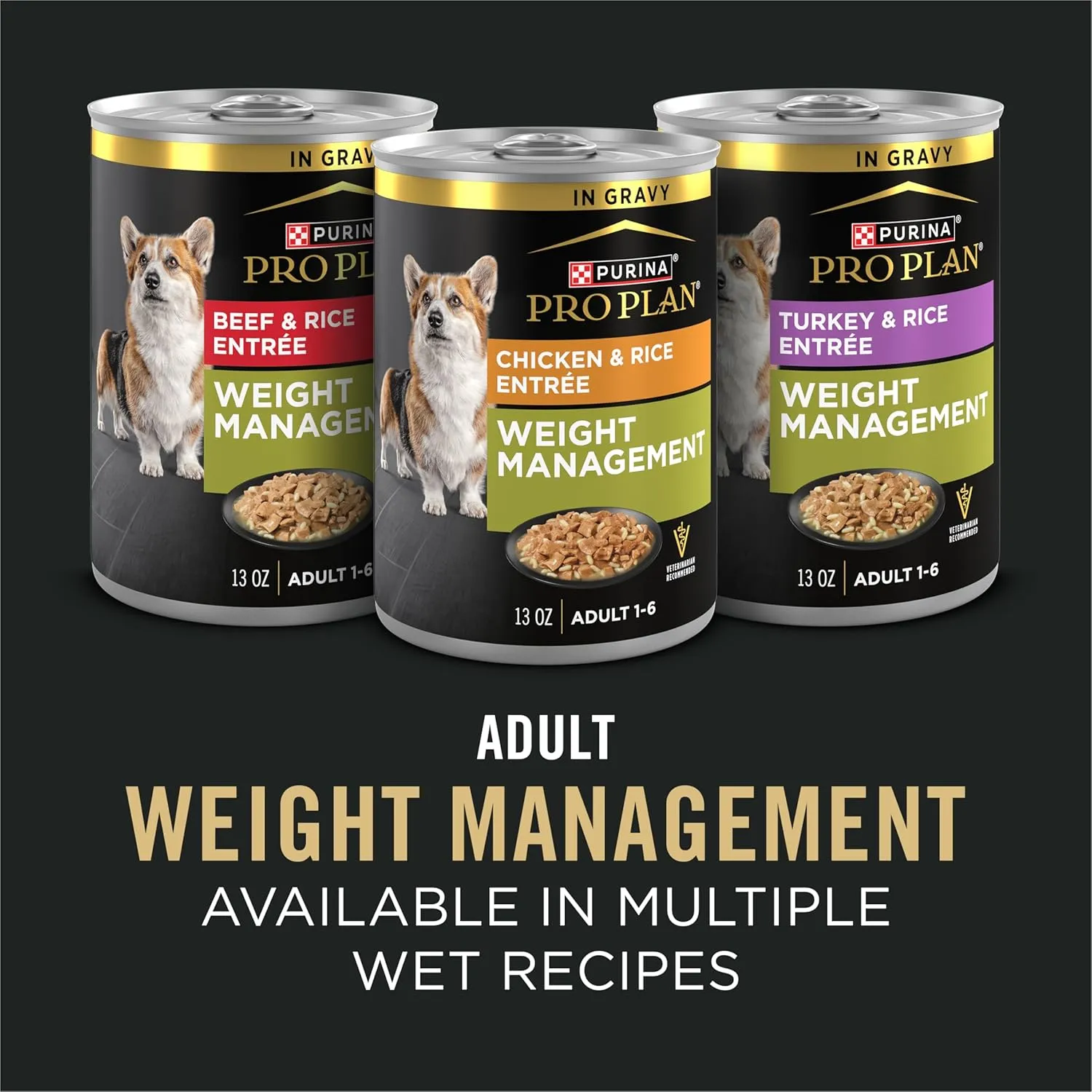 Purina Pro Plan Adult 7 Plus Weight Management Shredded Blend Chicken and Rice Formula Senior Dog Food - 6 lb. Bag