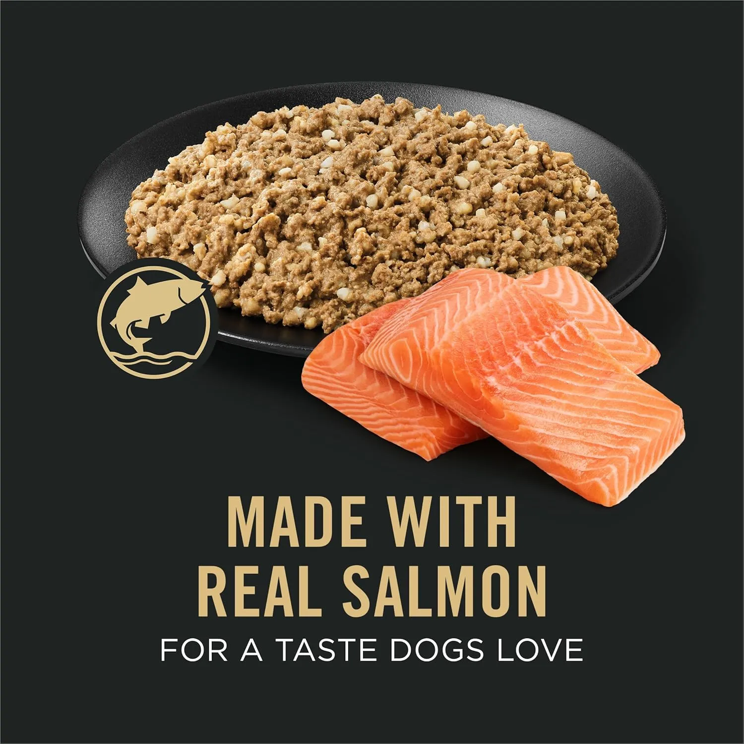 Purina Pro Plan Sensitive Skin and Stomach Dog Food Wet Classic Pate Salmon and Rice Entre - (Pack of 12) 13 oz. Cans