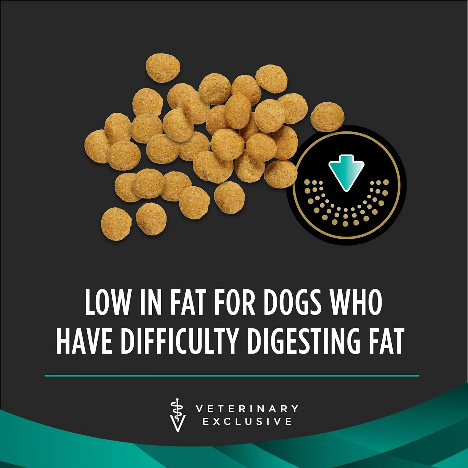 Purina Pro Plan Veterinary Diets EN Gastroenteric Low Fat Canine Formula Dog Food Dry Recipe - 16.5 lb. Bag