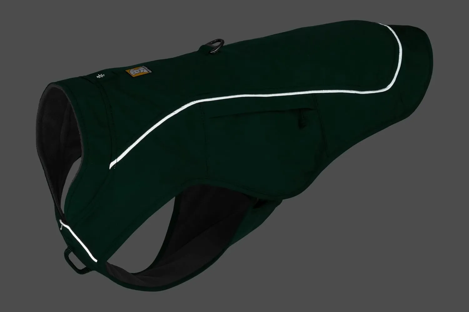 Ruffwear, Overcoat Fuse Jacket Harness Combo for Dogs, Evergreen, X-Small