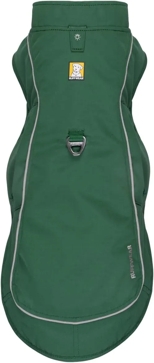 Ruffwear, Overcoat Fuse Jacket Harness Combo for Dogs, Evergreen, X-Small