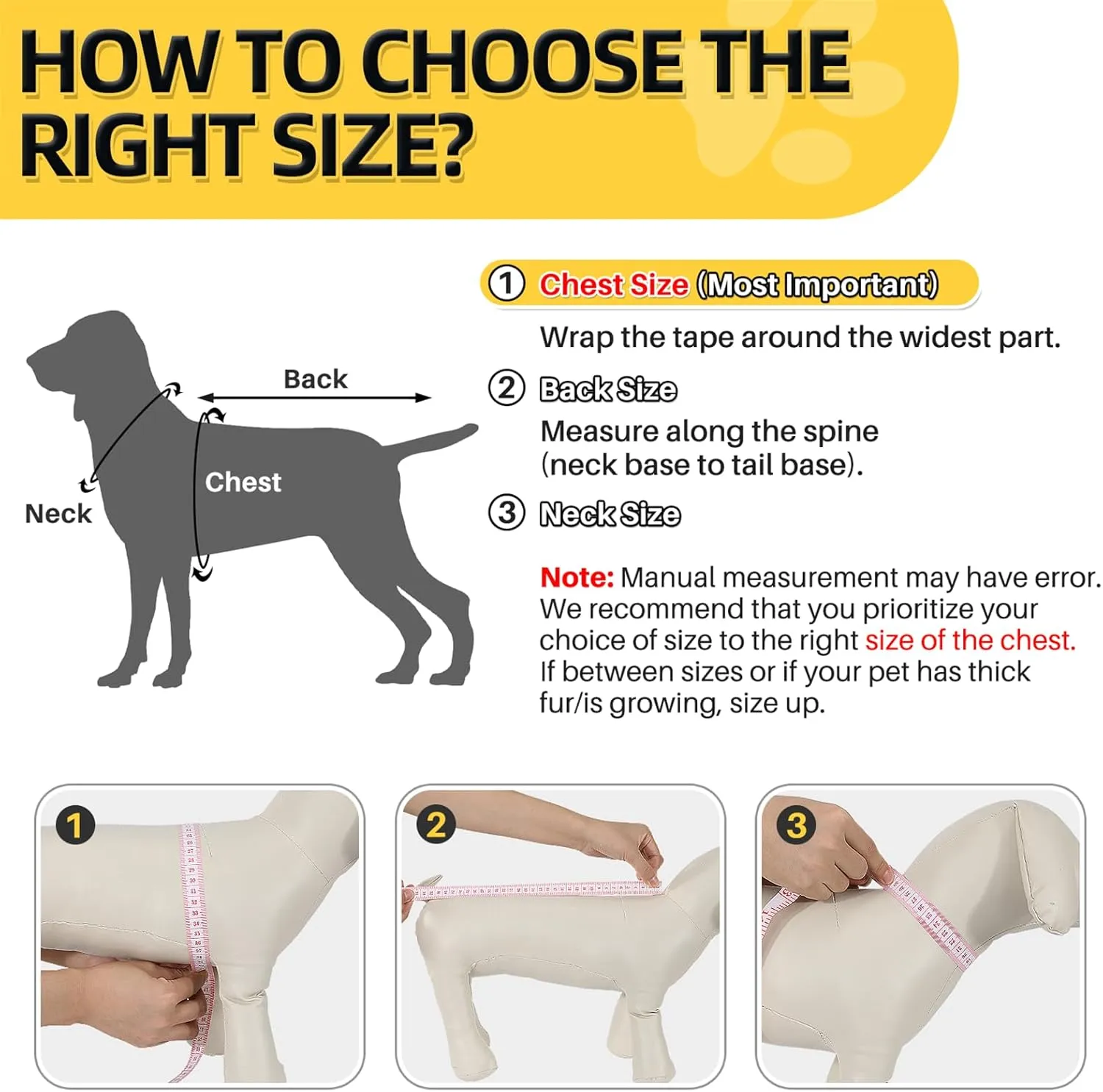 SlowTon Dog Raincoat Waterproof - Dog Rain Jacket with Harness and Hood Lightweight, Reflective Dogs Rain Coat for Large Medium Small Dogs Girl Boy Puppy Poncho Pet Clothes (Yellow, M)