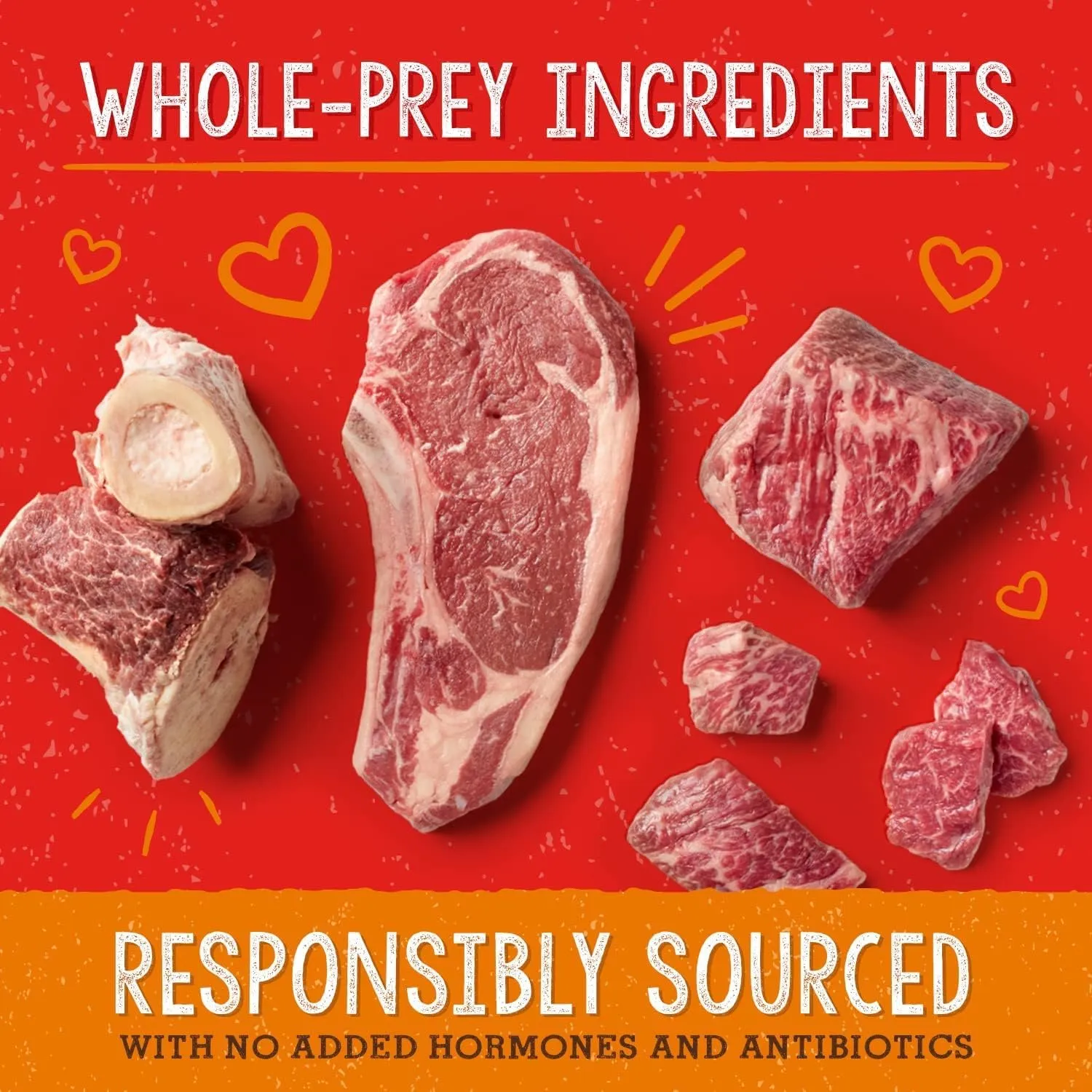 Stella & Chewy's Freeze-Dried Raw Dog Food for Digestive Health - Grass-Fed Beef Dinner Morsels - Natural Solution for Sensitive Stomach, Gas & Firm Stools - Premium Raw Nutrition - 4.25oz
