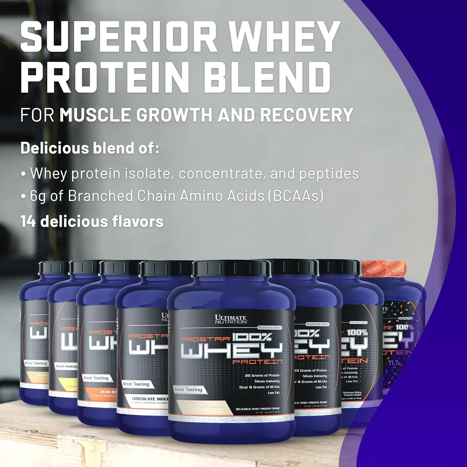 Ultimate Nutrition Prostar Whey Protein Powder Isolate, Chocolate Birthday Cake - Low Carb, High Protein Powder Shake for Muscle Gain & Recovery - Low Sodium, Low-Fat & Keto Friendly - 5.28 lbs Tub