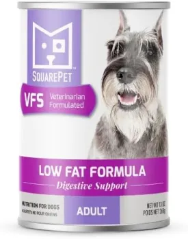 VFS Low Fat Formula Dog Food, 13oz Can, Case of 12, Digestive Support, Made with Wild-Caught Whitefish
