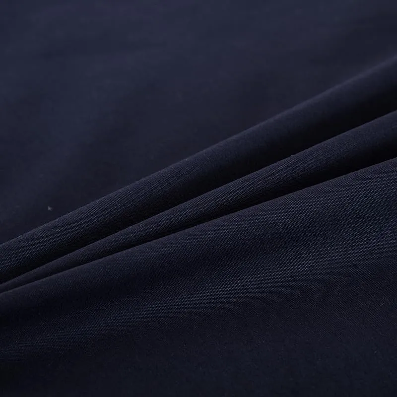 WenBags Lightweight Waterproof Flat Sheet 90 * 98 Inches King Size - Mattress Protector for Bed & Couch, Pet Hair Resistant Cover Ideal for Dogs & Cats, Perfect for Hotels & Hospitals (Navy Blue)