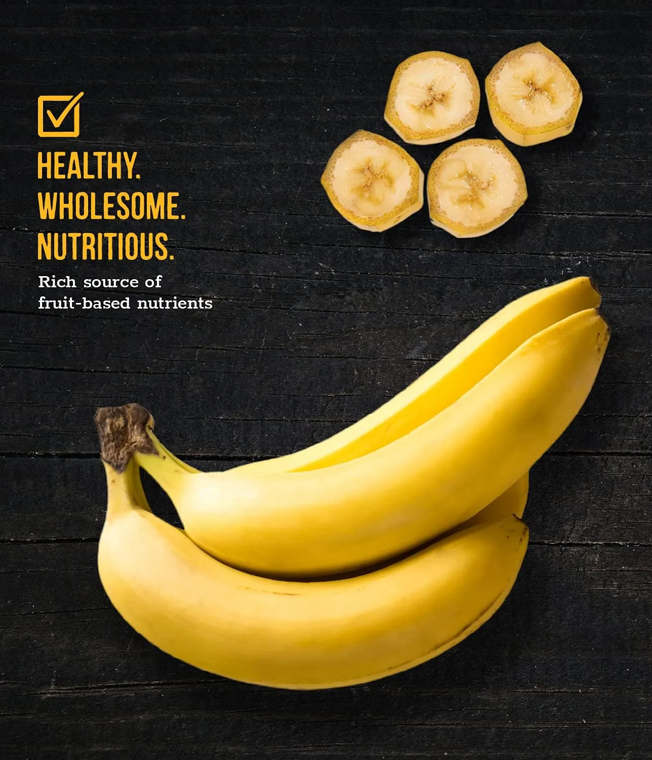 Wholesome Pride Banana Bites 100% All-Natural Limited Ingredient Dog Treats, 8 oz