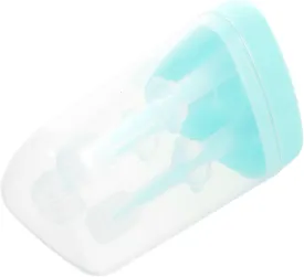 YARNOW 1Set Silicone Pet Toothbrush for Cats and Small Dogs Cleaning Kit with Three Brush Head Options Comfortable Grip Design for Daily Oral Care